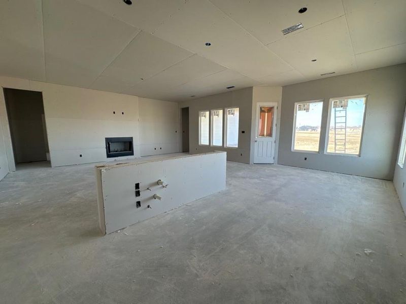 In-progress construction of a new home in Fairview Meadows, New Fairview, TX (Image 10).
