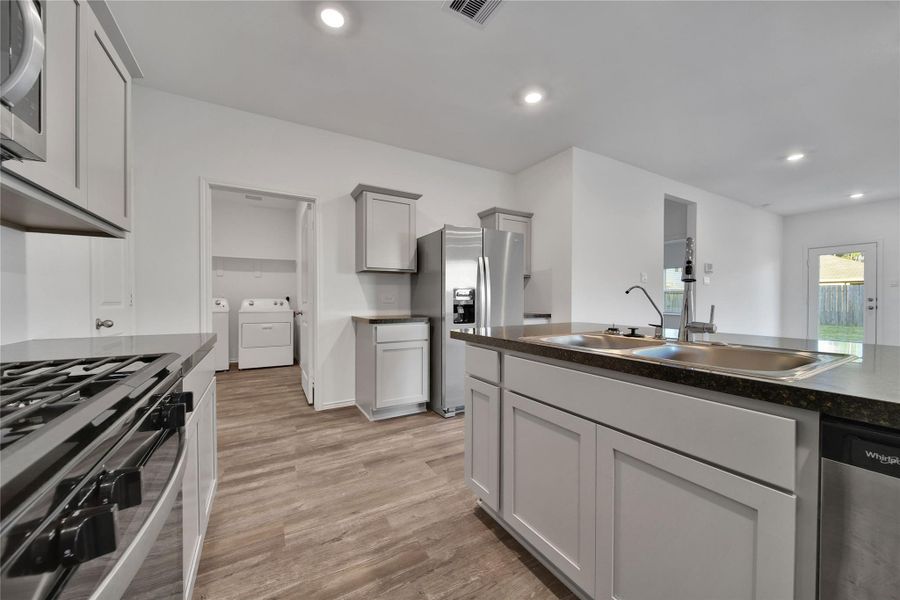 Furnished interior view inside a new home in Breckenridge Forest, Spring (Image 15).