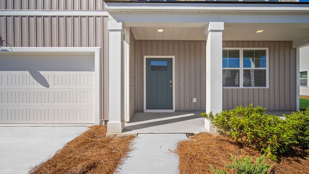 Exterior details and patio area of a home in The Retreat at East Argent, Ridgeland (Image 3). Exterior details and patio area of a home in The Retreat at East Argent, Ridgeland (Image 3).