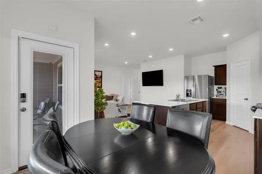 Furnished interior view inside a new home in , Princeton (Image 19).