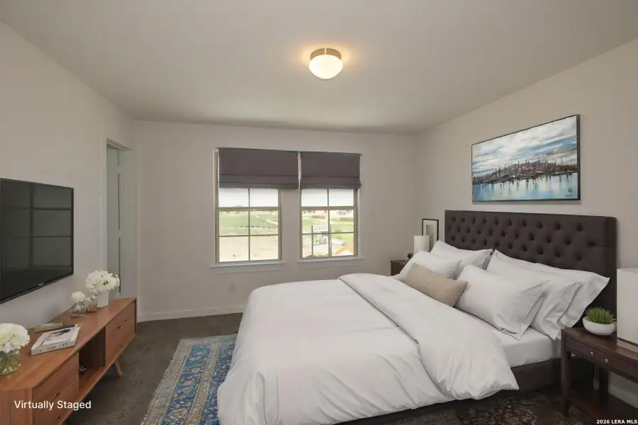 Furnished interior view inside a new home in Meadows at Clear Springs, New Braunfels (Image 8).