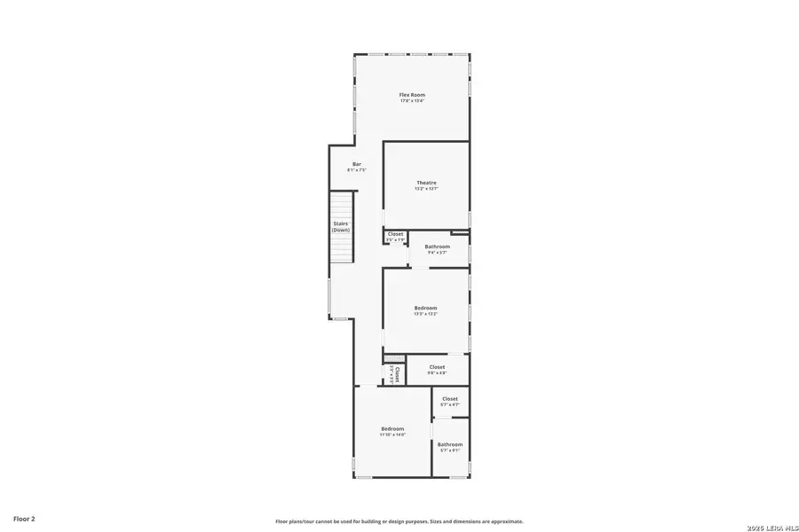 2D floor plan layout of this home in , San Antonio, TX (Image 6).