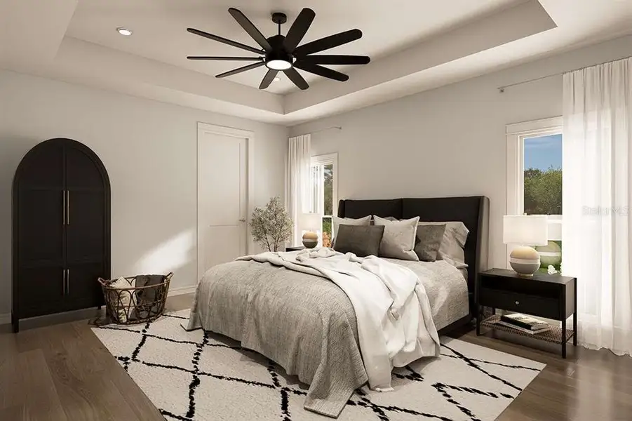 Furnished interior view inside a new home in , Bushnell (Image 7).