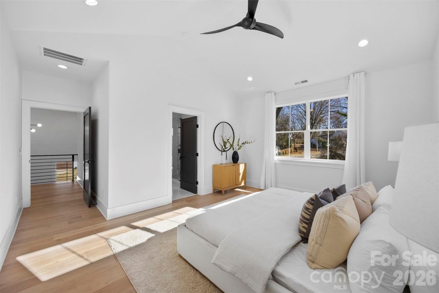 Furnished interior view inside a new home in , Charlotte (Image 41).