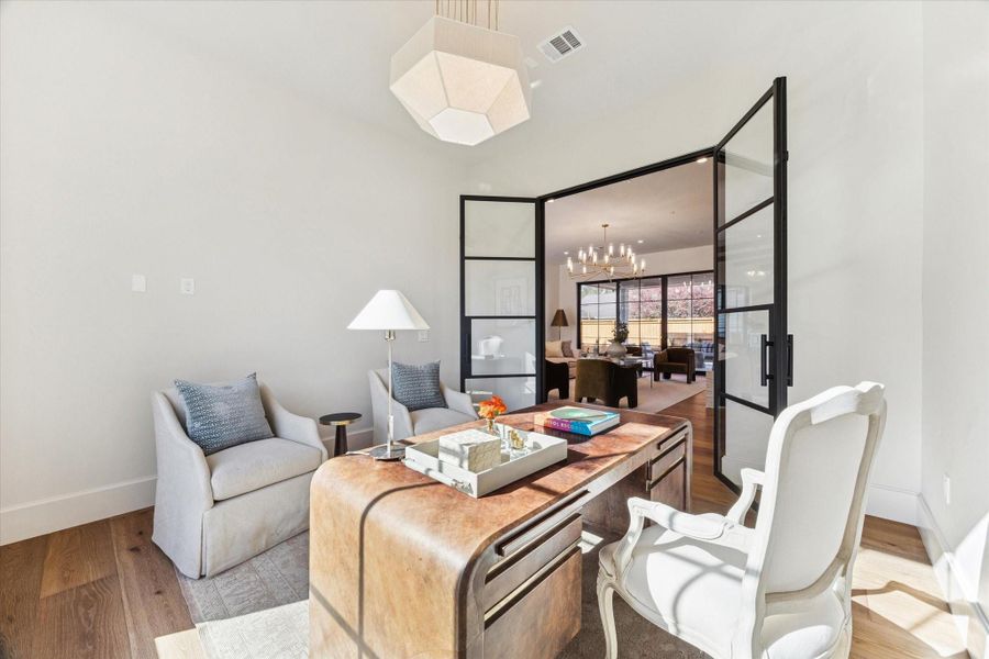 Furnished interior view inside a new home in , Spring Valley Village (Image 18).