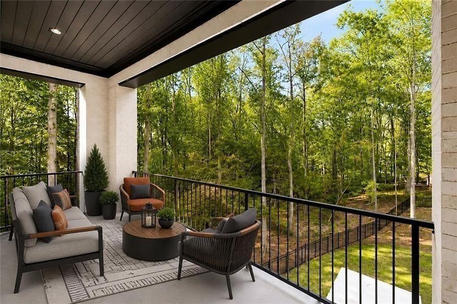 Exterior details and patio area of a home in , Alpharetta (Image 47). Exterior details and patio area of a home in , Alpharetta (Image 47).