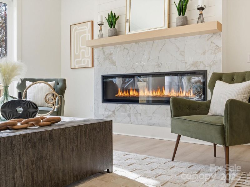 Furnished interior view inside a new home in , Mooresville (Image 28).