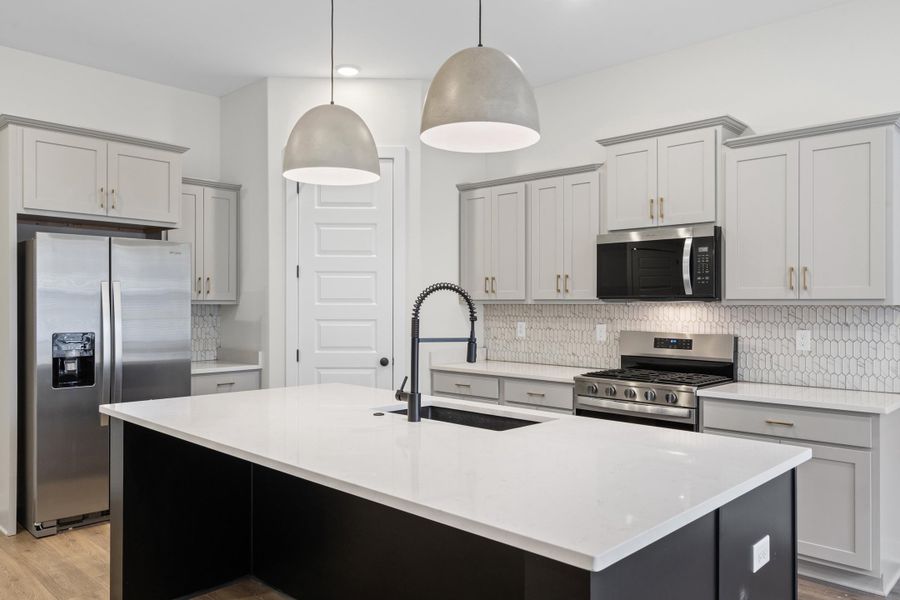 Furnished interior view inside a new home in Twin Oaks, Oakland (Image 8).
