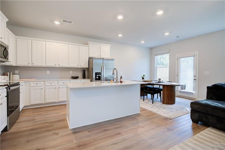 Furnished interior view inside a new home in Avery Landing, McDonough (Image 12).