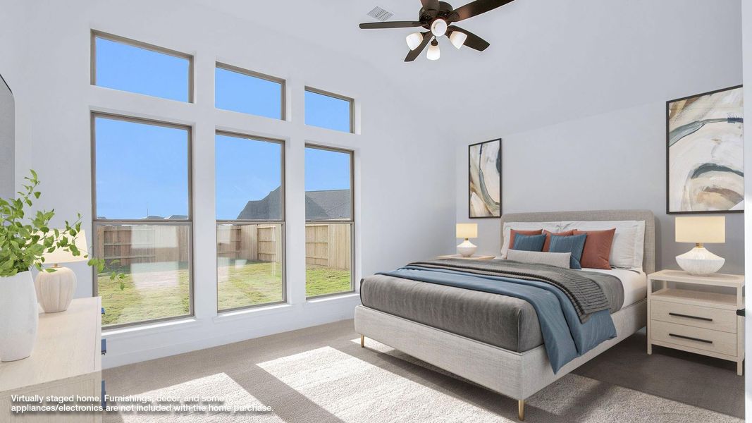 Furnished interior view inside a new home in Briarley, Montgomery (Image 6).