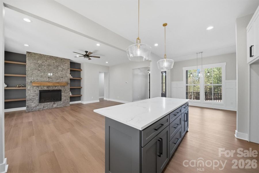 Furnished interior view inside a new home in , Granite Falls (Image 16). Furnished interior view inside a new home in , Granite Falls (Image 16).