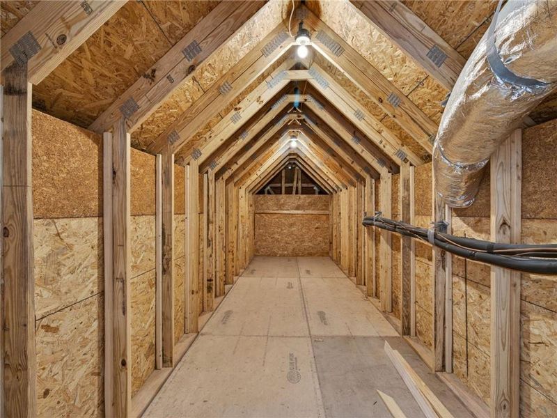 In-progress construction of a new home in , Suwanee, GA (Image 48).