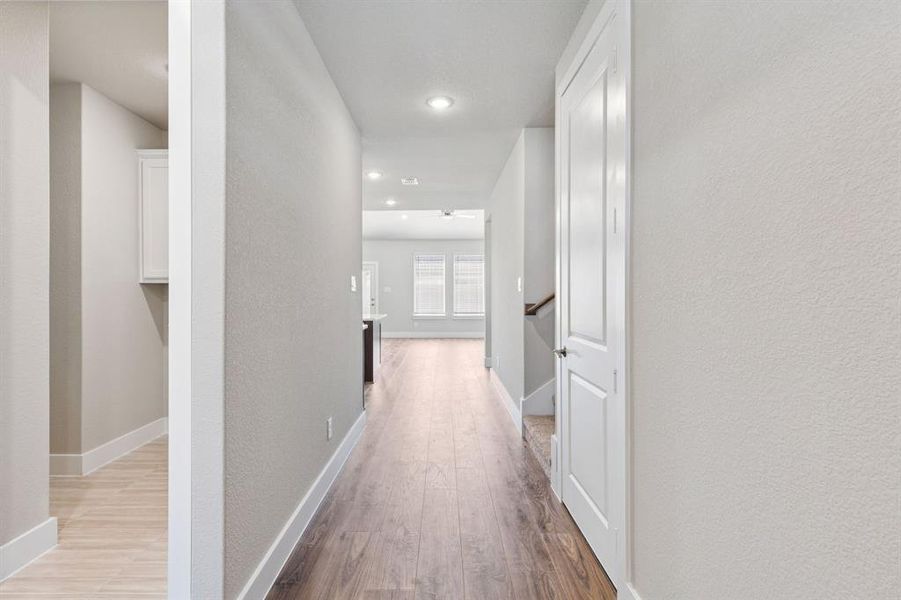 Spacious, unfurnished interior of a new home in Painted Tree Woodland West, McKinney (Image 20). Spacious, unfurnished interior of a new home in Painted Tree Woodland West, McKinney (Image 20).