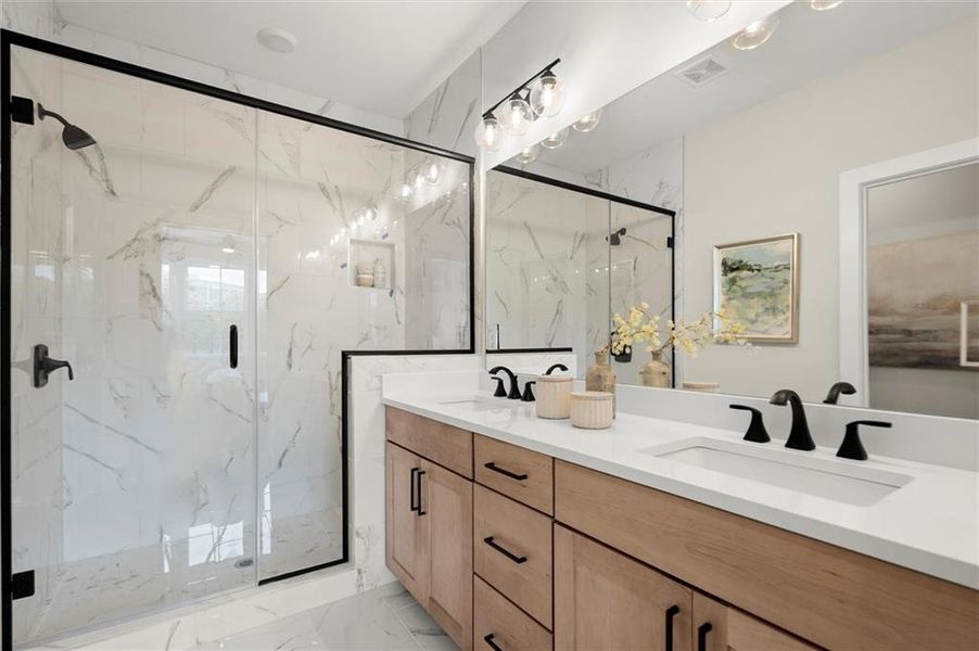 Furnished interior view inside a new home in The Gathering – Alpharetta, Alpharetta (Image 30).