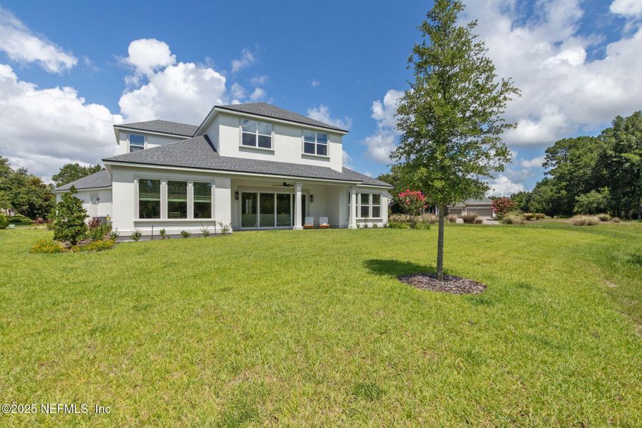 Front exterior of a new home in , Fernandina Beach, FL, highlighting curb appeal (Image 23).