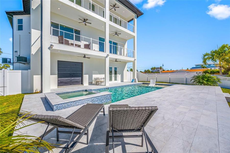 Exterior details and patio area of a home in , Treasure Island (Image 36).