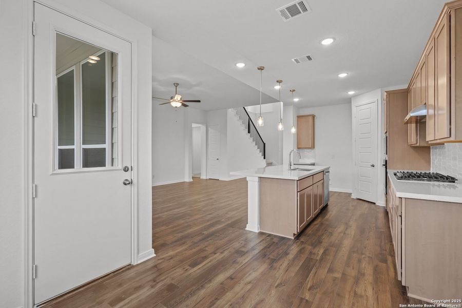 Furnished interior view inside a new home in Foxbrook, Cibolo (Image 13).