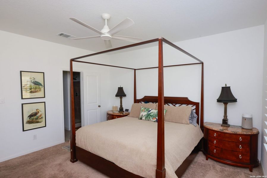 Furnished interior view inside a new home in Hidden Trails, Bulverde (Image 33).
