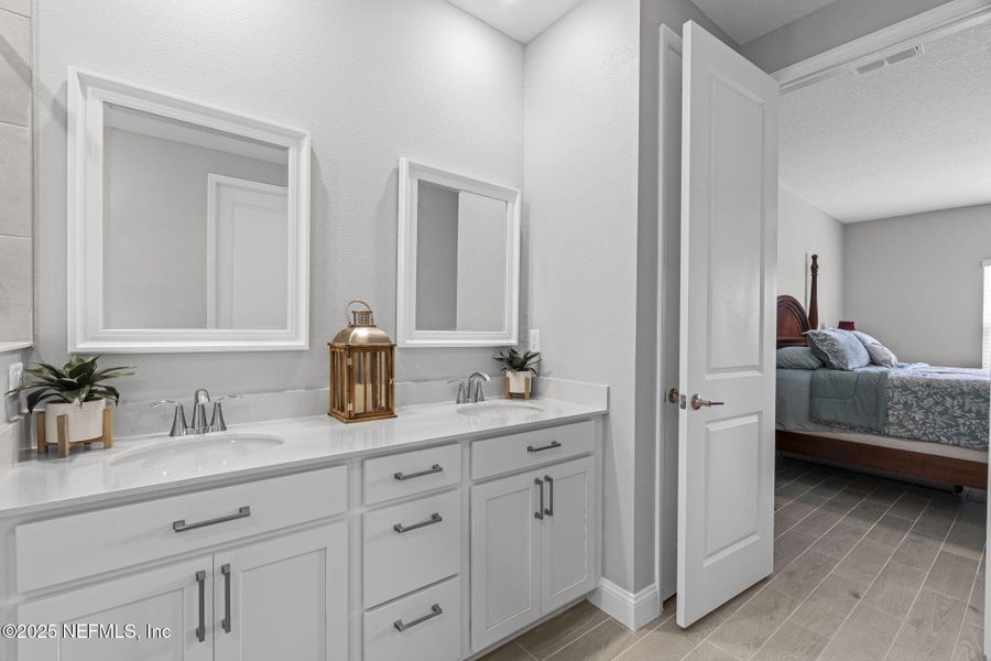 Furnished interior view inside a new home in Edenbrooke at Hyland Trail | 55+: Edenbrooke at Hyland Trail 60s, Green Cove Springs (Image 15). Furnished interior view inside a new home in Edenbrooke at Hyland Trail | 55+: Edenbrooke at Hyland Trail 60s, Green Cove Springs (Image 15).