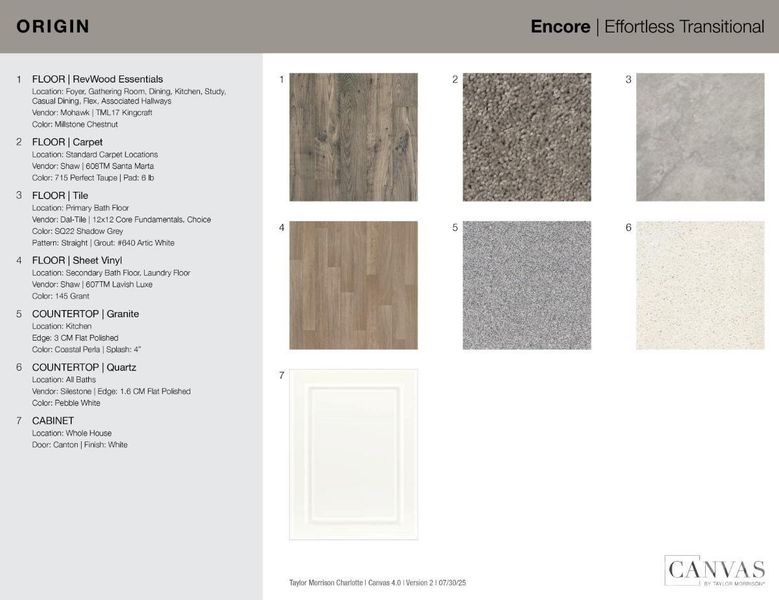 Design Selections - This home is currently under construction - selections are subject to change