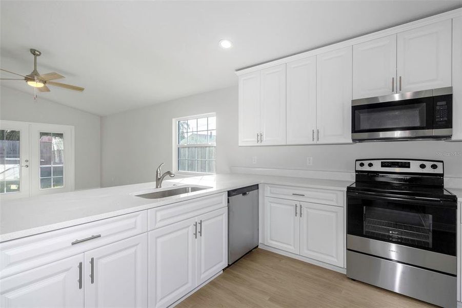 Furnished interior view inside a new home in , New Port Richey (Image 8).