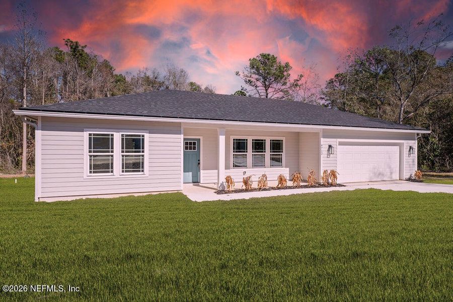 Exterior details and patio area of a home in , Middleburg (Image 3).