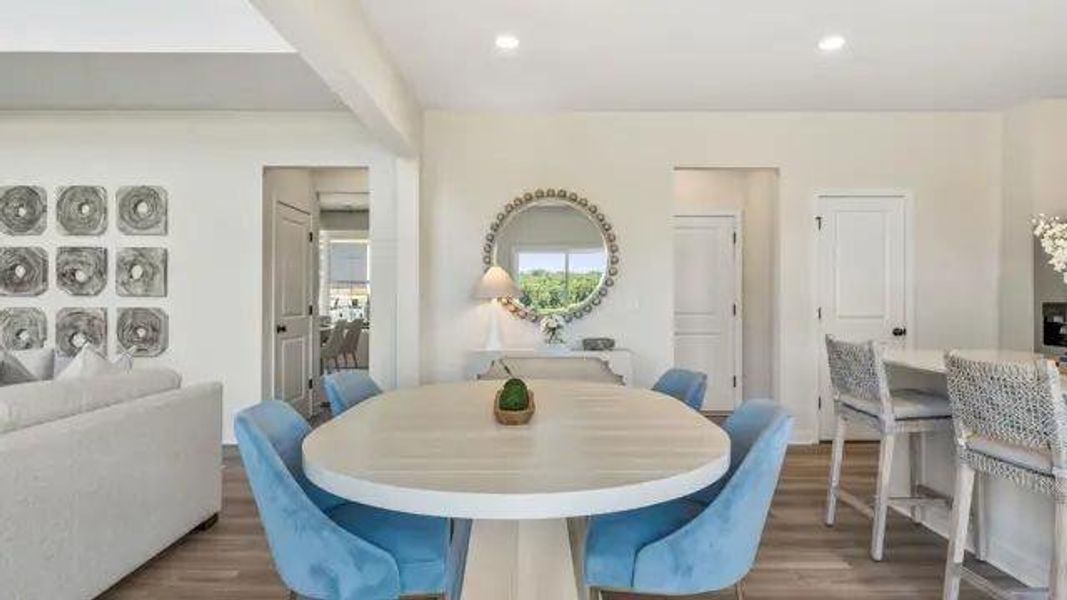 Furnished interior view inside a new home in The Estates at Gainesville Township, Gainesville (Image 7).