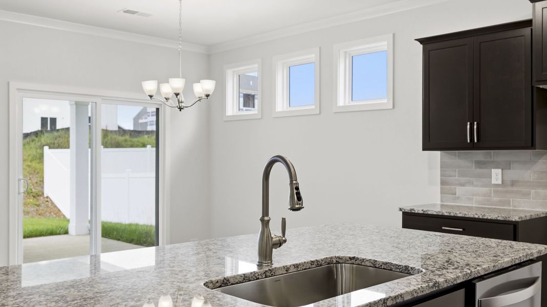 Close-up of interior finishes inside a home in Reserve at Tap Root Farms, Fletcher (Image 12). Close-up of interior finishes inside a home in Reserve at Tap Root Farms, Fletcher (Image 12).