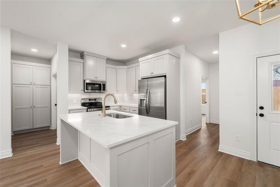 Furnished interior view inside a new home in , Valley Mills (Image 3).