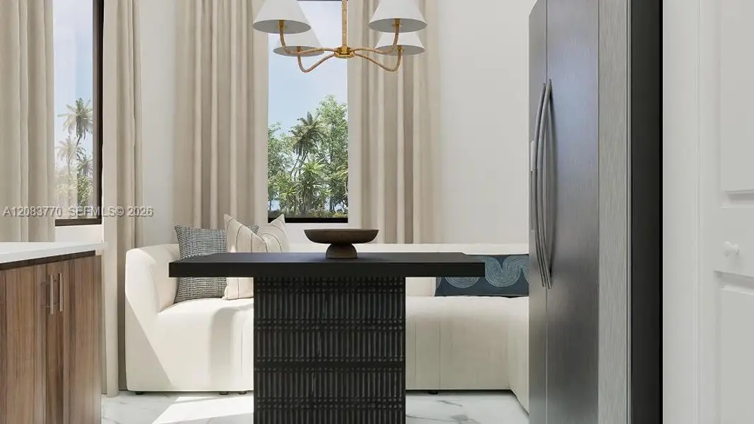 Furnished interior view inside a new home in Solterra, Sunrise (Image 4).
