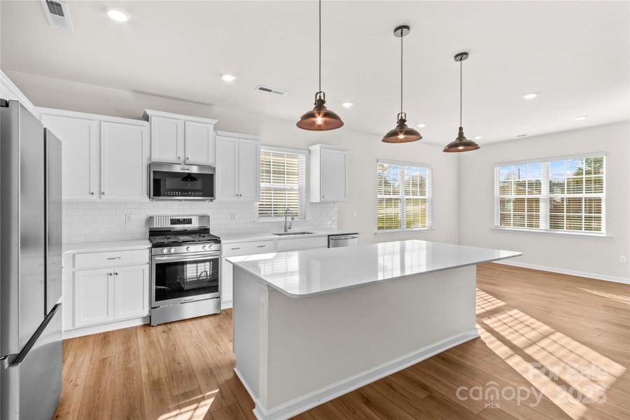 Furnished interior view inside a new home in , Statesville (Image 5). Furnished interior view inside a new home in , Statesville (Image 5).