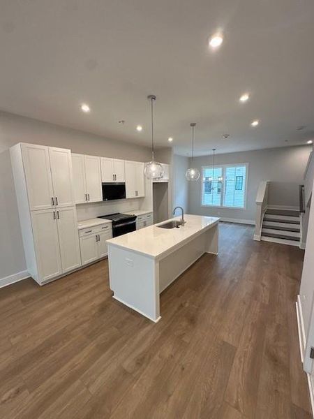 Furnished interior view inside a new home in , Atlanta (Image 3).