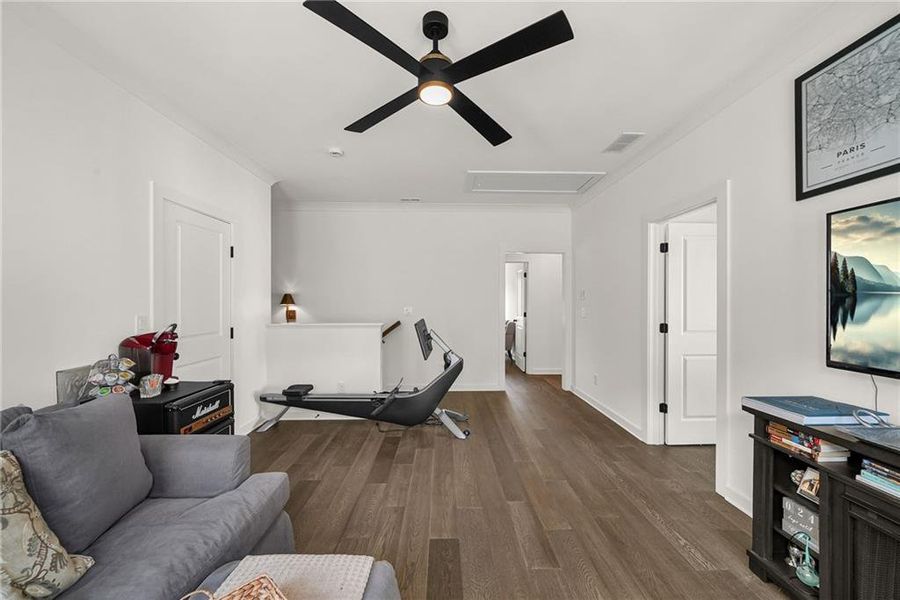 Furnished interior view inside a new home in , Milton (Image 34).