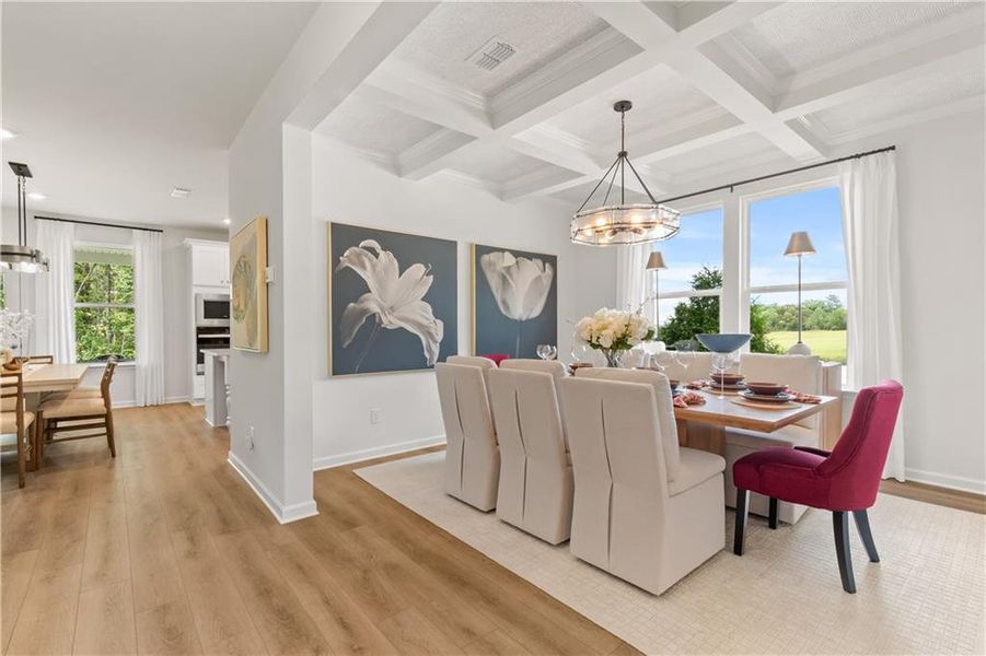 Furnished interior view inside a new home in Hamilton Lakes, Lawrenceville (Image 8).