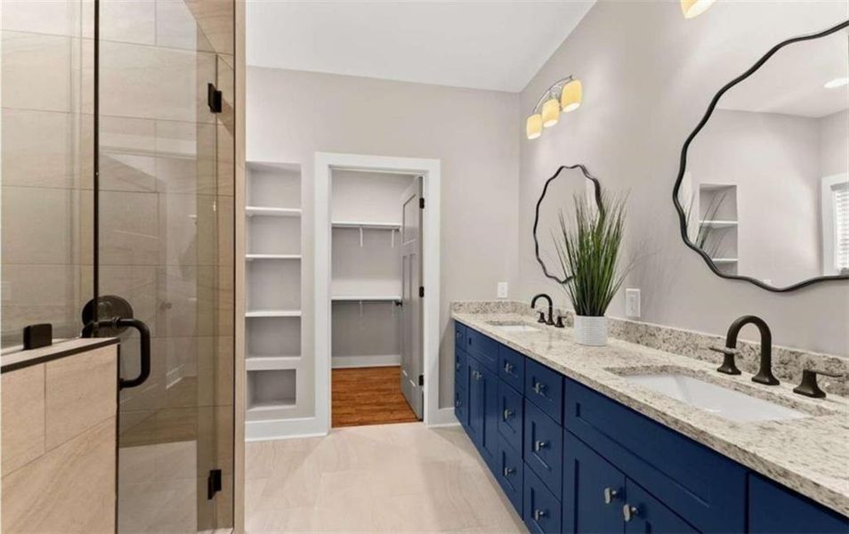 Furnished interior view inside a new home in , Cleveland (Image 3).