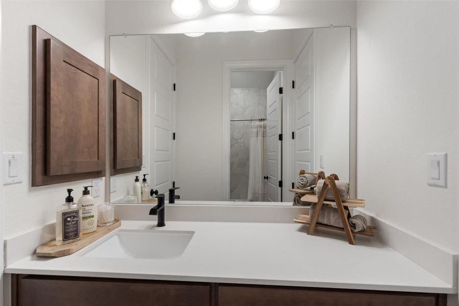 Furnished interior view inside a new home in , Bastrop (Image 25). Furnished interior view inside a new home in , Bastrop (Image 25).