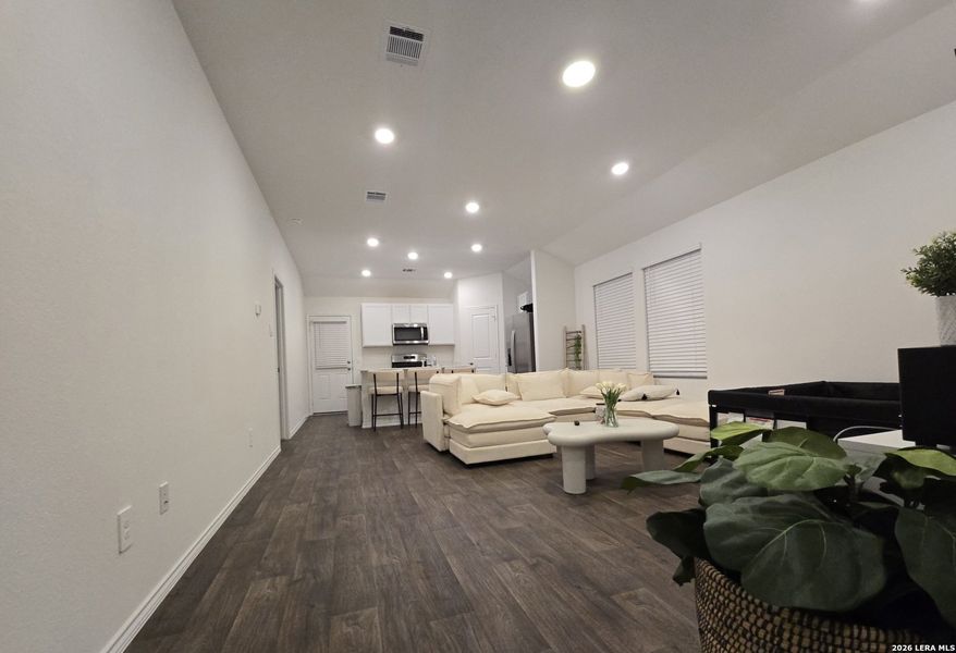 Furnished interior view inside a new home in , Kyle (Image 8).