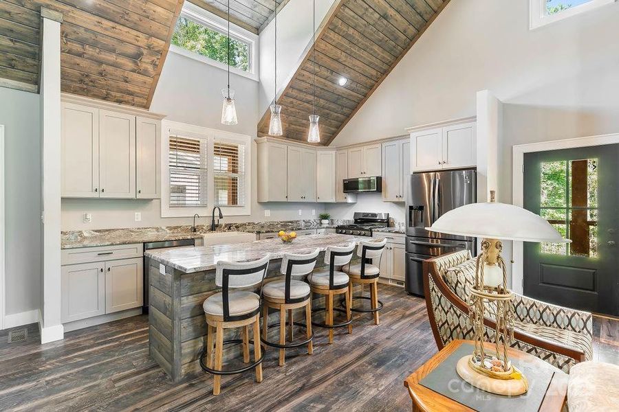 Furnished interior view inside a new home in , Hendersonville (Image 26).