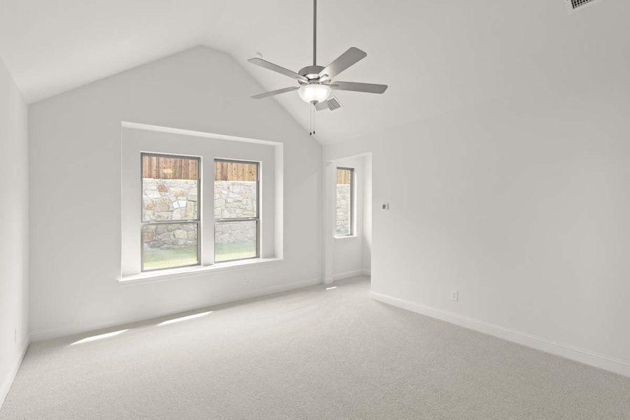Spacious, unfurnished interior of a new home in Park Hills, Rockwall (Image 24). Spacious, unfurnished interior of a new home in Park Hills, Rockwall (Image 24).