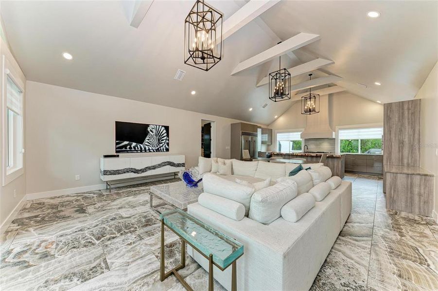 Furnished interior view inside a new home in , Sarasota (Image 4). Furnished interior view inside a new home in , Sarasota (Image 4).