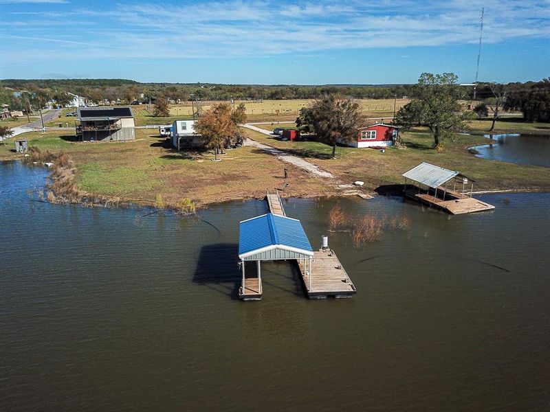 Waterfront at Lake Leon! #lakefrontliving #lakeleon #waterfront #airbnb #incomeproperty