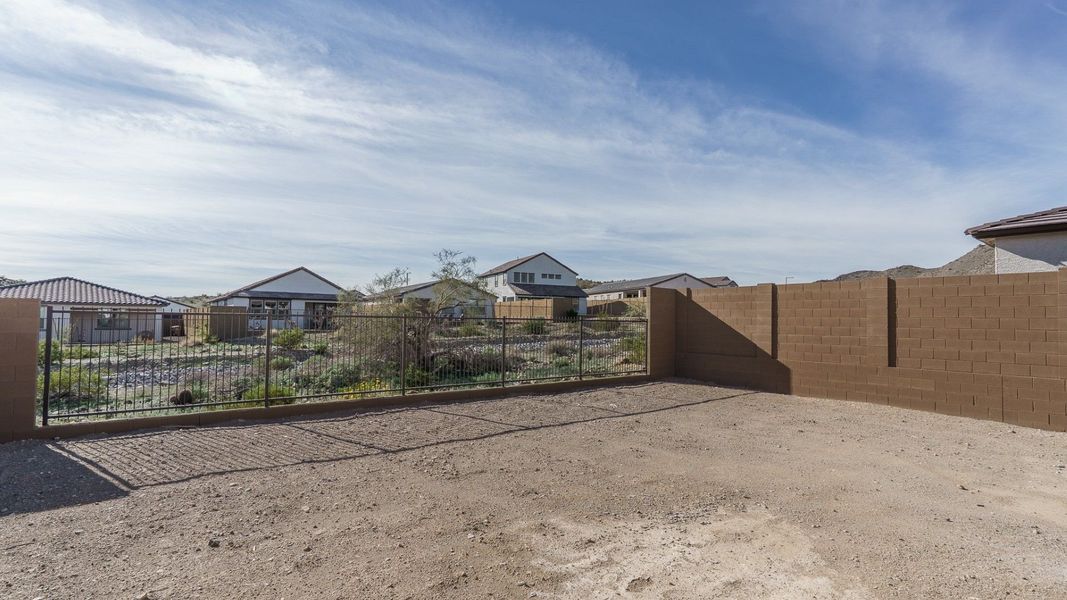 Representative exterior details of a home built from the Saguaro by William Ryan Homes in The Ridge at Sienna Hills, Buckeye (Image 22). Representative exterior details of a home built from the Saguaro by William Ryan Homes in The Ridge at Sienna Hills, Buckeye (Image 22).