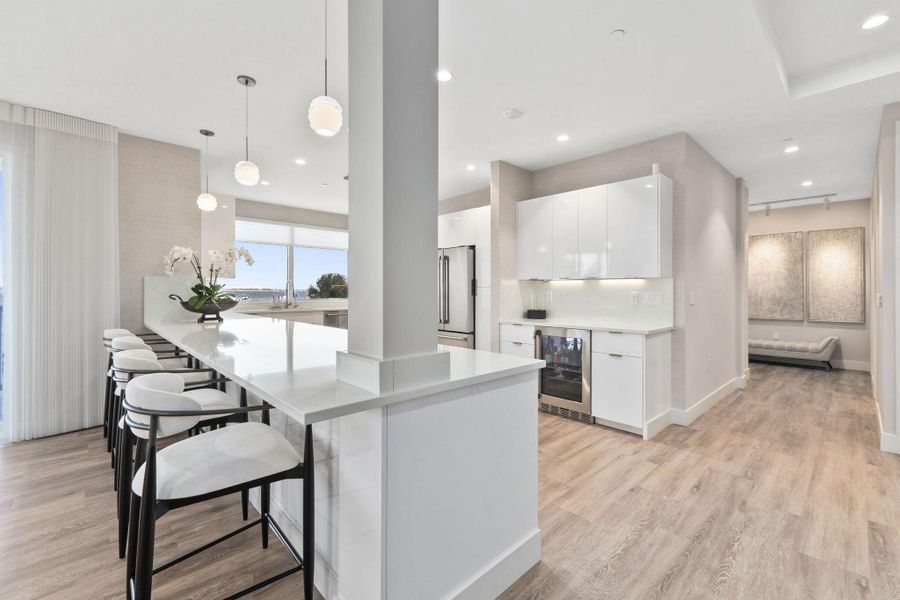 Furnished interior view inside a new home in , Stuart (Image 38).