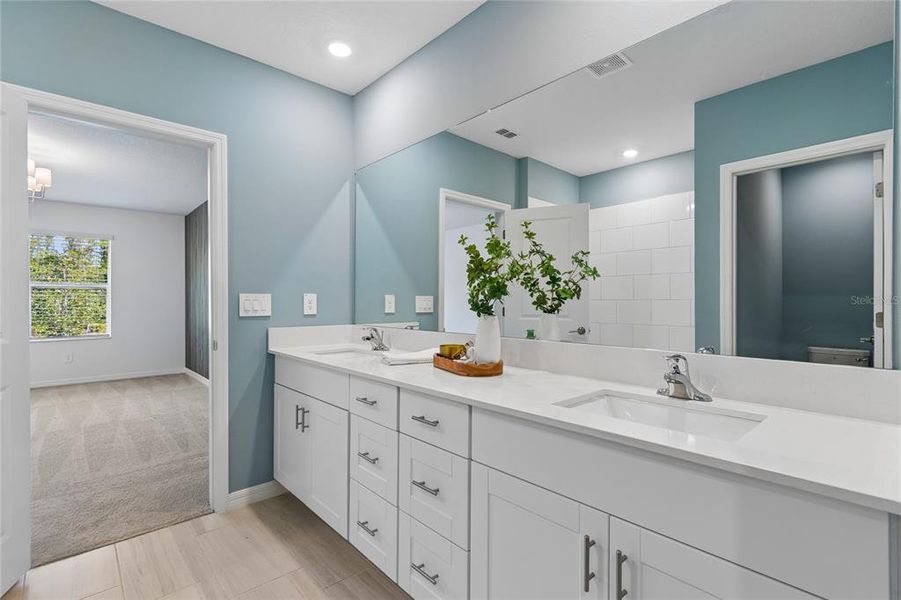 Furnished interior view inside a new home in , Land O' Lakes (Image 11).