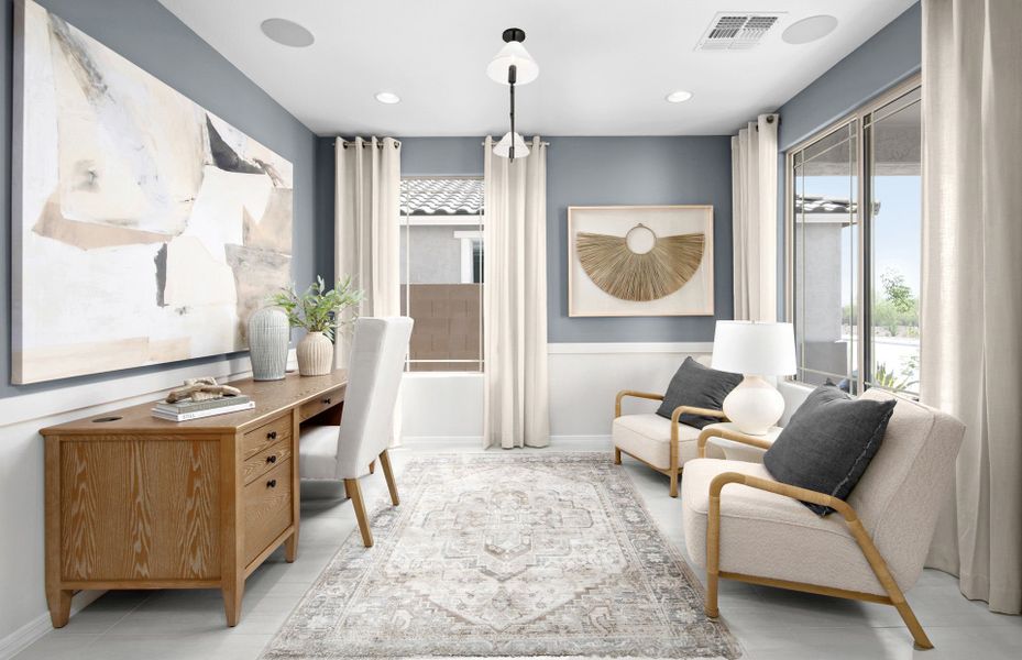 Representative furnished interior of a home built from the Firwood by Pulte Homes in Upper Canyon, Phoenix (Image 11). Representative furnished interior of a home built from the Firwood by Pulte Homes in Upper Canyon, Phoenix (Image 11).