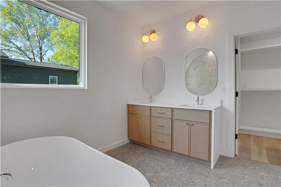 Furnished interior view inside a new home in , Scottdale (Image 15). Furnished interior view inside a new home in , Scottdale (Image 15).