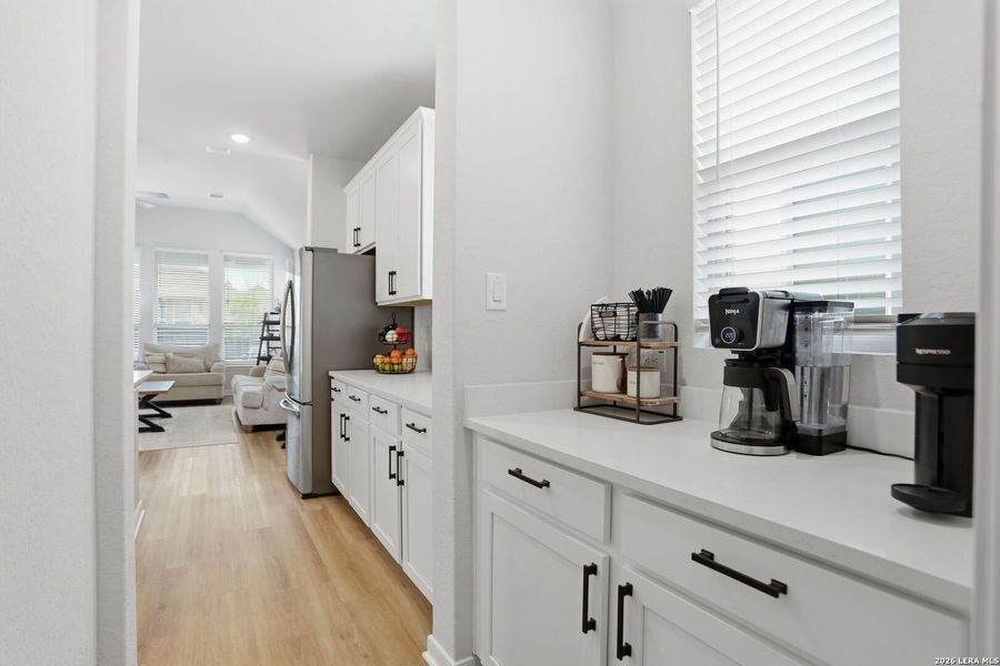 Furnished interior view inside a new home in Davis Ranch, San Antonio (Image 39).