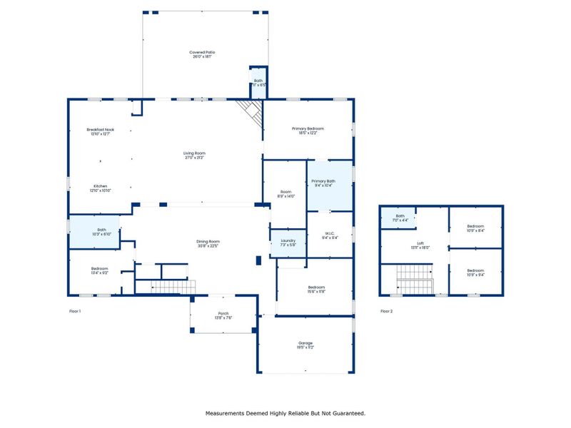 2D floor plan layout of this home in , Cedar Creek, TX (Image 5).