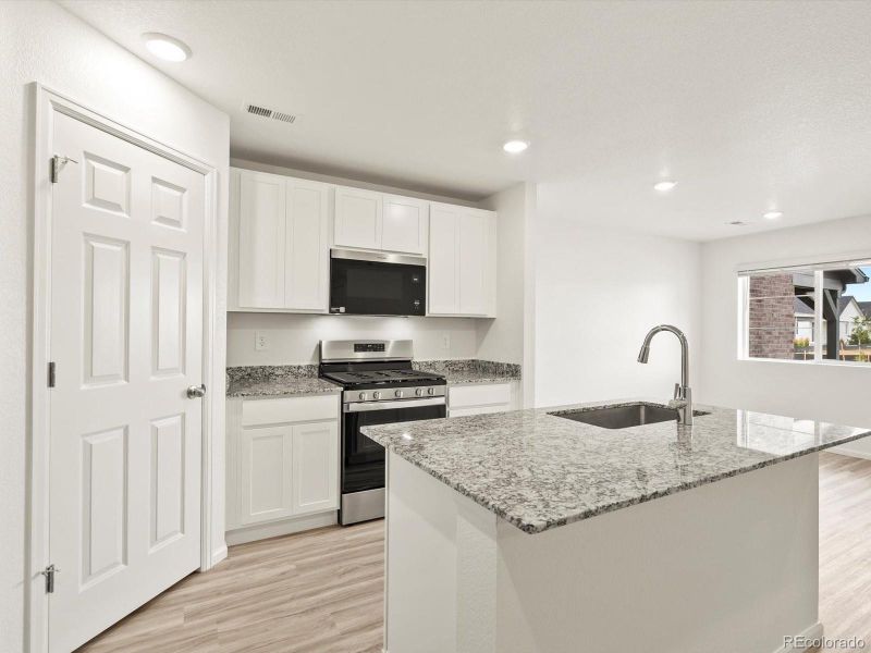 Furnished interior view inside a new home in , Aurora (Image 6). Furnished interior view inside a new home in , Aurora (Image 6).