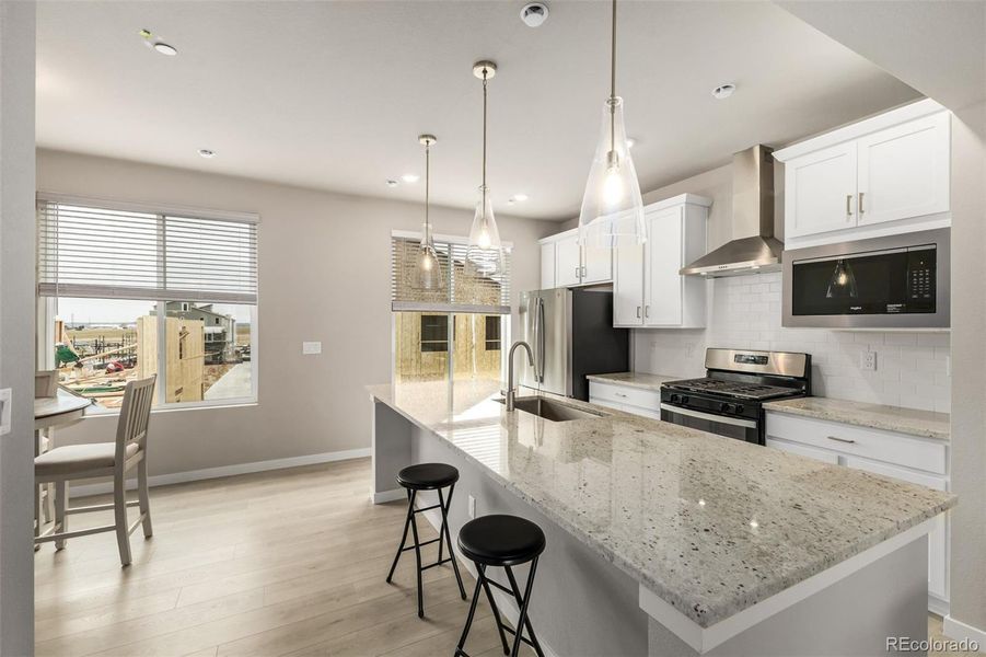 Furnished interior view inside a new home in , Broomfield (Image 31).